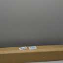 LazBlinds No Drill Cordless Bamboo Roman Shades, 35" W × 72" H, Brown