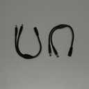 DC Power Splitter 5.5mmx2.5mm 1 Female to 2 Male 12 Volt Power Splitter for LED Strip Light CCTV Surveillance Camera Router 2pcs