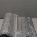 Cuckan 2 Pack Foldable Stone Bath Mats for Bathroom Super Absorbent Diatomaceous Earth Bath Mat Quick Dry Bath Rug Drying Mats with Non Slip Shower Rug Tub Shower Mat (Dark Gray)