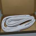 Upgraded WR24X10077 Refrigerator Door GasketReplacement for GE & Hotpoint Refrigerator Fresh Food Door Seal, replace Fridge Door Gasket Part 913812, AP3160620, PS296763