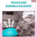 Pod Feeder Dog Enrichment Toy - Treat or Food Dispensing Interactive Puzzle for Iq Training, Engaging Pet Activity, Durable and Easy to Clean, Pink