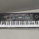 61 key keyboard Piano,Portable Electronic Digital Piano,Built In Dual Speakers,External Microphone,Power Plug,Rich Teaching Content,Multi-Functional Electronic Piano Suitable For Beginners iiw88