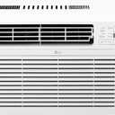 LG 10000 BTU Window Air Conditioners [2023] Remote Control WiFi App Ultra-Quiet Washable Filter Cools 450Sq.Ft for Medium & Large Room AC Unit air conditioner Easy Install White LW1017ERSM1