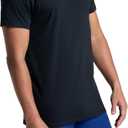 Fruit of The Loom Men's Crew Tee Undershirts, Moisture Wicking & Tag Free, (M)