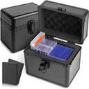 Pulchra Graded Card Storage Box, Top Loaders Case, Sports Trading Box, Slab PSA MTG CSG SGC Magnetic Holder, Carrying Collector Storage Boxes