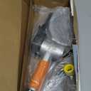 Air Belt Sander 3/8" x 13" Belt Size Pneumatic Tool with 12pc Belts (#40, #60, #80 & #120), Good for Deburring, Sanding and Finishing (3/8" x 13" Sander)