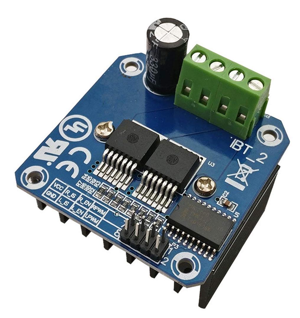 HiLetgo BTS7960 43A High Power Motor Driver Module/Smart Car Driver Module for Arduino Current Limit (Small)