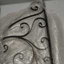 Wrought Iron Mailbox Bracket, Decorative Wall Mounted