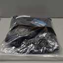 Stlight Mens Snow Ski Water Repellent Softshell Pants for Winter Hiking Fleece Lined Bottom Leg Zipper with 6 Zip Pockets (34W x 32L, Grey)