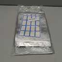 100pcs 1 QUART Mylar Bags for Food Storage - Thick 10 Mil - 7"x10" Stand-Up Zipper Pouches, Resealable and Heat Sealable Vacuum Sealing Mylar Bags for Long Term Food Storage