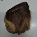 PANEWAY Hair Topper 20 Inch Wavy Synthetic Clip-In Topper for Women, Natural Looking Voluminous Hairpiece for Thinning Hair, Lightweight & Undetectable(20Inch,Brown Blonde with Dark Root)