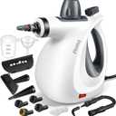 Pressurized Handheld Multi-Surface Natural Steam Cleaner with 12 pcs Accessories, Multi-Purpose Steamer for Home Use, Steamer for Cleaning Floor, Upholstery, Grout and Car