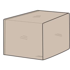 Protective Covers Inc. Modular Sectional Sofa Cover, Right Arm Piece, 32"W x 40"D x 32"H, Tan - 1254-TN