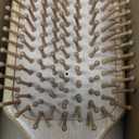 3PCS Bamboo Hair Brush Set,Natural Wooden Brush for Women, madam, Paddle Detangling Brush for Dry/Curly/Thick/Thin/Straight Hair