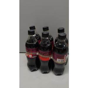 Coca-Cola Zero Sugar Cherry Diet Soda Soft Drink, 16.9 fl oz, 6 Pack, JUL 21 2025