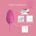 Sex Toy Love Egg Vibrator 9 Vibration Remote Control Female Jump Silicone Clit Clitoris Stimulator Vibrating Egg