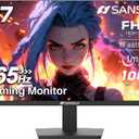 SANSUI Gaming Monitor 27 inch 165Hz 1ms PC Gaming Computer Monitor -FHD 1080PAMD FreeSync2 x HDMI 2.01 x Display Port 1.4IPSBlacklevel AdjustVESA Compatible,Black (ES-G27F2)