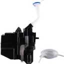 Windshield Washer Fluid Reservoir Tank, W/O Sensor, Compatible with NISSAN Maxima 2016-2018, Altima 2013-2018, Windshield Washer Reservoir Assembly, Replace# 28910-9HM0A