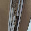 64.8" Farmhouse Corner Cabinet, Dining Room Tall Corner Cabinet with 4 Barn Doors and 5 Storage Shelves, Bar Storage Cabinets for Kitchen, Living Rooms, Laundry Room White