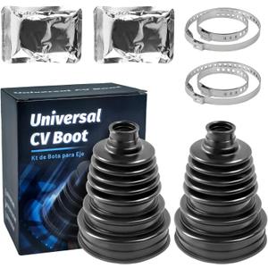 CV Boot Repair Kit,Fits Shaft Size 26mm to 34mm,2PCS CV Axle Boot Repair Kit,Universal Tie Rod Boot for Most Vehicle,CV Joint Gaiter Boot Replacement Fit for 19mm to 24mm Shafts,Silicone CV Boot Repair Kit,Fits Shaft Size 26mm to 34mm,2PCS CV Axle Boot Repair Kit,Universal Tie Rod Boot for Most Vehicle,CV Joint Gaiter Boot Replacement Fit for 19mm to 24mm Shafts,Silicone