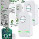 Electricity Saving Box Energy Power Savings Device to Reduce Electric Bill Power Energy Electricity Factor Saver Smart Intelligent Plug in Home Office Surge Protector Strips Voltage Outlet