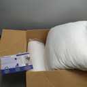 ACCURATEX Pillows King Size Set of 2, Hybrid Shredded Memory Foam Pillow[Adjustable Loft], Fluffy Down Alternative Fill Removable Cotton Cover, Firm Supportive Pillow for Side Back Sleepers (White)