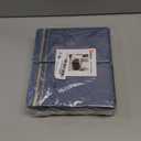 BUCLA 100-Count 3-Ply Disposable Napkins - Blue Paper Napkins Disposable Premium Quality - Dinner Napkins Disposable Soft, Absorbent for Parties, Weddings, Kitchen, Hanukkah and Cocktail Beverage