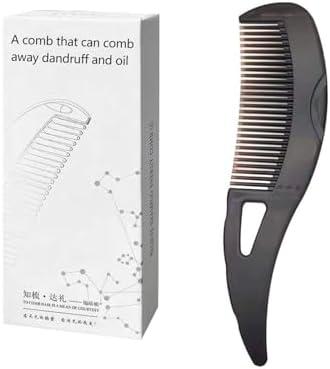 KFASANOMDZ Hair Comb, Dandruff Removal Comb Plastic, All Hair Types, Manual, for People with Dandruff Problems, Set of 3