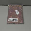 AEIOAE Boho Pillow Covers 20 x 20 Inch Set of 2 Red Gold Bohemian Decorative Throw Pillow Outdoor Linen Square Farmhouse Vintage Retro Carpet Pillowcases for Sofa Couch Home Decor