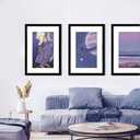 VNVNK 16x24 Frame Black, Perfect for 16x24 Inch Picture without Mat or 14x20 Inch Picture with Mat, Home Wall Decor Picture Frame-1 PCS