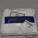 Wrap Around Dust Ruffle Bed Skirt - White - for King Size Beds with 12 Inch Drop - Easy Fit Elastic Strap - Adjustable Pleated Bedskirt w/Brushed Fabric - Wrinkle Free - for Women, Men, Kids & Teens