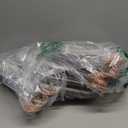 Smartor Kids Velvet Hangers 50 Pack, 14 Inch Premium Non Slip Kids Felt Hangers for Closet, Space Saving Toddler Clothes Hanger for Youth's Childrens' Clothes (Rose Gold Hook)- Grey 