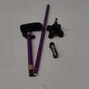 Quad Canes for Women, Folding Walking Cane for Stability Suitable for 5.4FT-6.3FT, Adjustable Self Standing Cane with Pad for Men and Seniors Balance