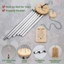 Happy 50th Wedding Anniversary Wind Chime, Parents 50 Years of Marriage, Mom and Dad 50th Year of Wedding, Golden Anniversary Presents