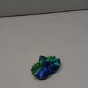 Gear Ball 3D Printed Spin Ball Cube Fidget Toys, Gear Sphere Fidget Toy, GearSphere Desk Toy Stress Fidget Balls, Fidgets Spinners for Adults & Kids Anxiety Relaxing (3.1 Inch, Laser Green Blue)