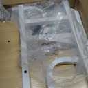 Corner Plant Stand with Grow Light - 6 Tier Plant Stand Indoor Square Metal Plant Shelf with Adjustable Light, Plant Organizer for Living Room, Graden, Home Decor (Maple)