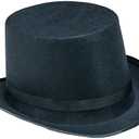 Black Durashape Child Top Hat (Black)