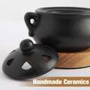 Electric Incense Heater with Adjustable Timer, Bakhoor Burner Electric, Bukhoor Burners for Frankincense Resin Oud Power, Charcoal Free No Open Flame Safer Black