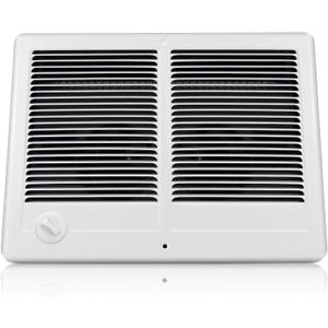 CSTC302TW Twin Electric Wall Heater - Wall Heater At 3000/2250 Watt And 240/208 Volt With White Grille 10236/7677 BTU Electric Wall Heaters Suitable For Kitchens, Front Rooms, Halls
