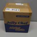 JOLLY CHEF 200 Pack Disposable Paper Napkins, Soft Bathroom Napkins for Guests, 2-Ply White Paper Hand Towels for Halloween, Wedding, Thanksgiving