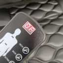 Massage Mat, Detachable Neck Massager, Full Body Vibration Heating, Massage Pad with 10 Vibrating Motors and 9 Speed Settings for Home Office Use, Gift for Men Women Parents Christmas,Black