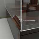 Knife Display Case, Pocket Knife Collection Display Holder, Folding Knife Wooden Showcase Display Organizer Storage with Drawers and Acrylic Cover, Surprise Gift for Men