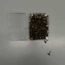 200 PCS Thumb Tacks for Wall, LPZNUYVC 7/16 Inch Decorative Push Pins Flat Head Wall Tacks with Storage Box, Heavy Duty Wall Pins for Bulletin Board, Cork Board, Wall Hanging (Bronze)