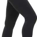DINNAPE Fleece Lined Leggings Women Thick High Waisted Winter Warm Leggings (Small-Medium, Black)