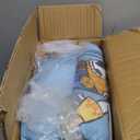 Jay Franco Kids Comforter Set Includes Sheets and Pillow Cover - Soft and Cozy Bed Set for Stylish Room Decor, Blue - Toy Story, 7 Piece Full