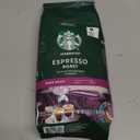 Starbucks Whole Bean Coffee, Dark Roast Coffee, Espresso Roast, 100% Arabica, 1 Bag (18 Oz), BB Date 03/01/2026