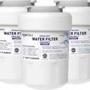 Amazon Basics Replacement GE MWF Refrigerator Water Filter for Filtration, NSF Certified, Compatible with GE and Kenmore, Premium Filtration, Easy to Install, Pack of 3