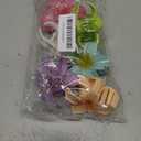 Sisiaipu Flower Hair Clips for Women 6 Pcs Hawaiian Large Claw Clips Plumeria Medium Hair Claw Clips for Thick Thin Hair Hibiscus Tropical Beach Hair Accessories for Women Girls and Girls (PS)