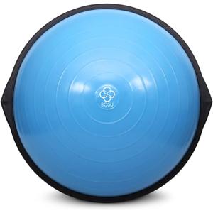 Bosu Home Gym Equipment The Original Balance Trainer 26 Inch Diameter (Light Blue/Black)