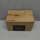 Toilet Brush and Holder Set - Toilet Bowl Brush and Holder with Sturdy Bristles for Thorough Cleaning - Concealed White Bathroom Accessories Toilet Cleaner Brush for Bathroom (Marble Look)